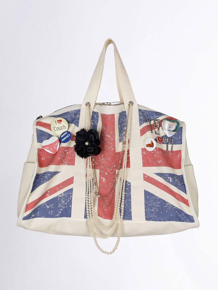 Naughty Girl Tote Bag Union Jack