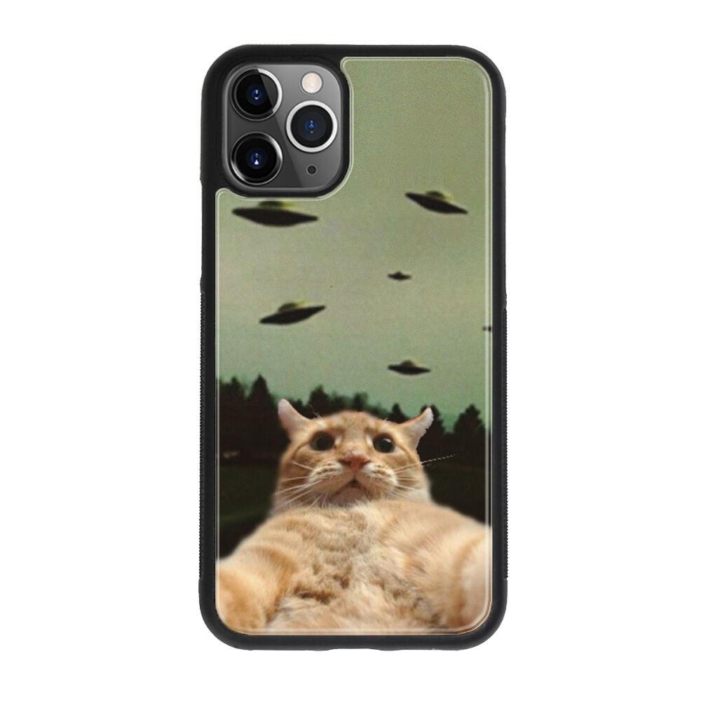 UFO 셀피캣 고양이 에폭시 범퍼케이스