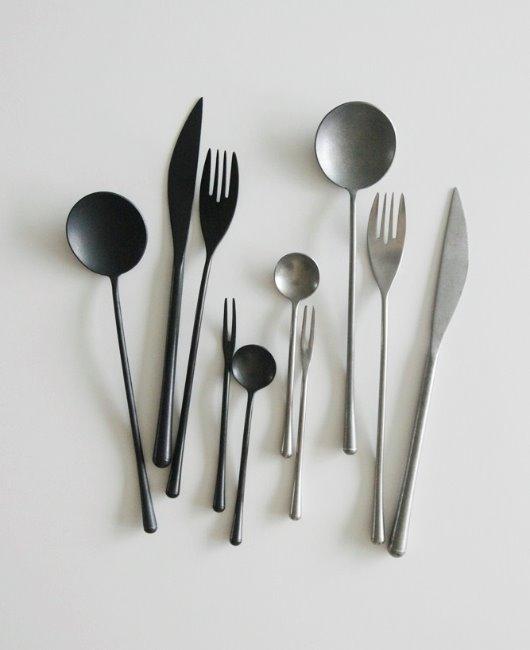 루 빈티지 커트러리 - 블랙 (타입5종)