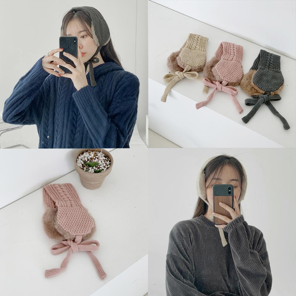 [누적판매 8천개] 리온 귀도리 (4color)