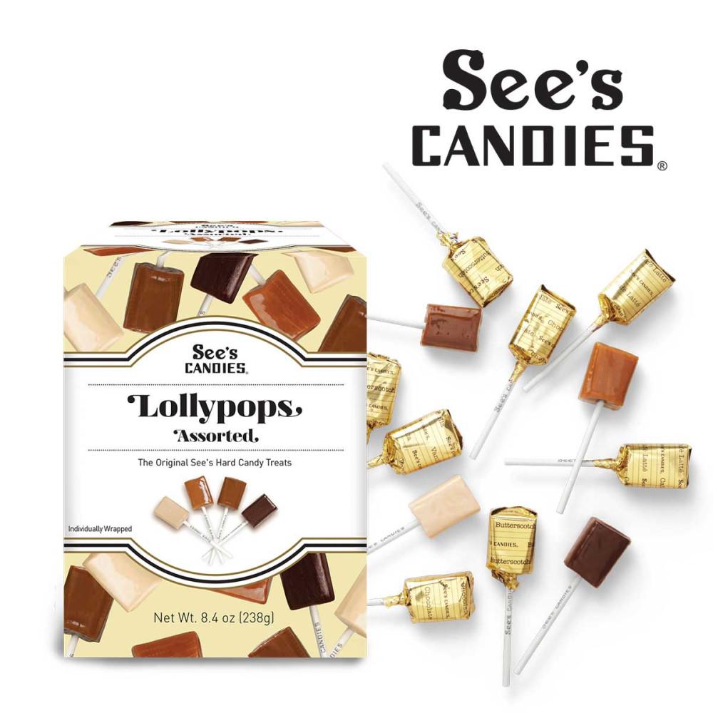 씨즈캔디 롤리팝 어쏘티드 12입 [워렌버핏의 악마의 캔디 간식 막대사탕 수제캔디 디저트 선물 발렌타인데이 화이트데이]