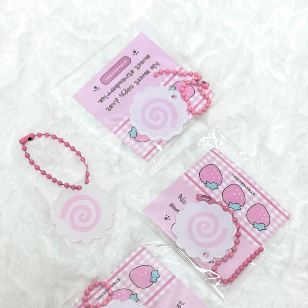 나루토마키 일본오뎅 키링 오뎅스트랩 1P 아크릴 키홀더 에어팟고리