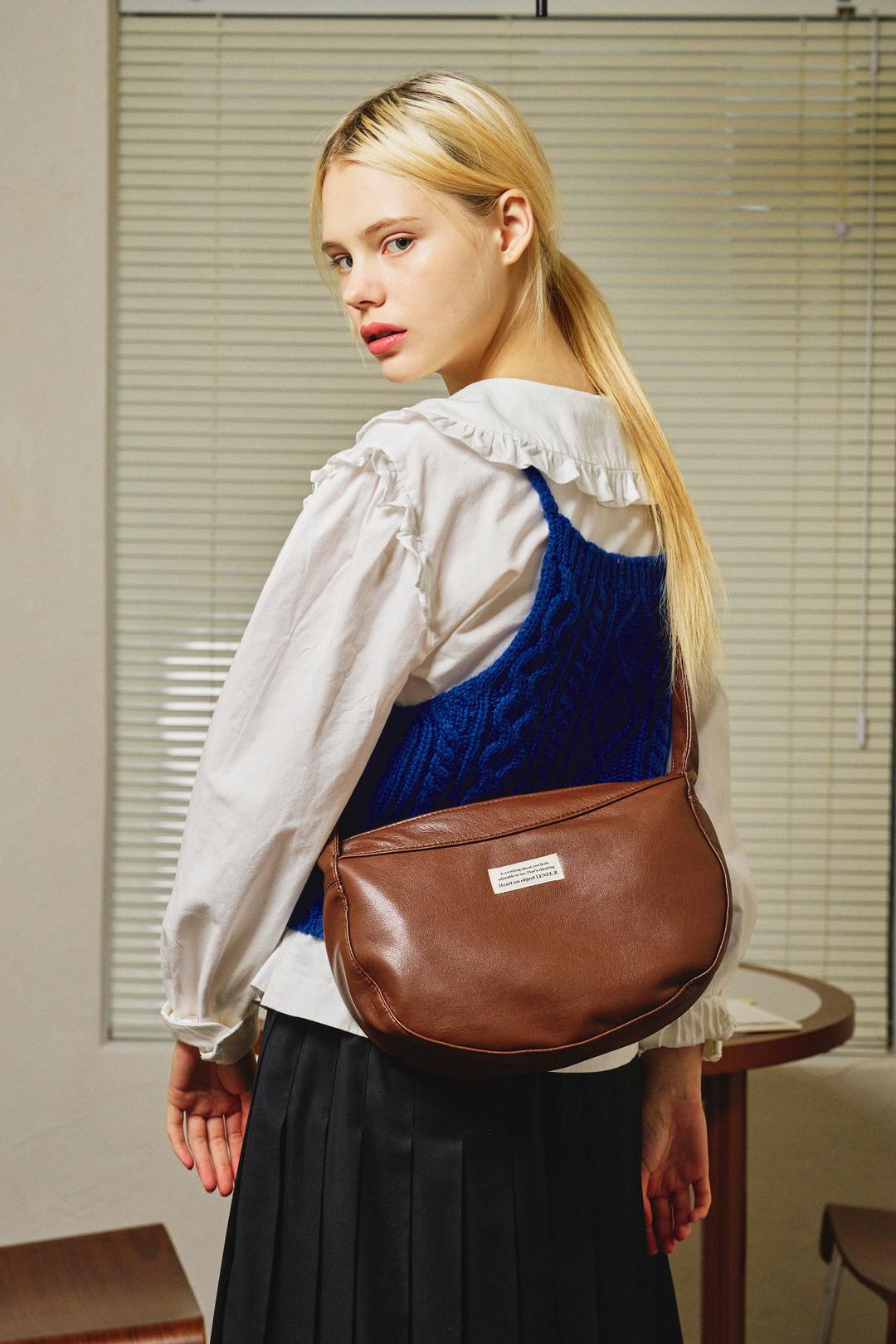 민백 브라운 Min bag Brown