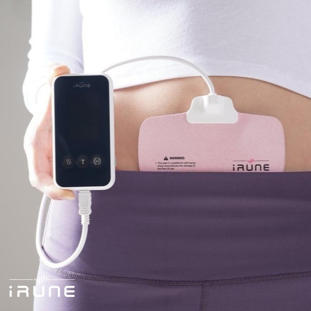 생리통 완화 의료용 경피 신경자극 치료기 TENS 파장 자궁이완 온열찜질 아이룬