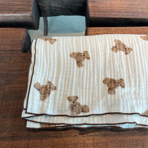 ✨곰돌이 3중 블랭킷✨거즈 담요