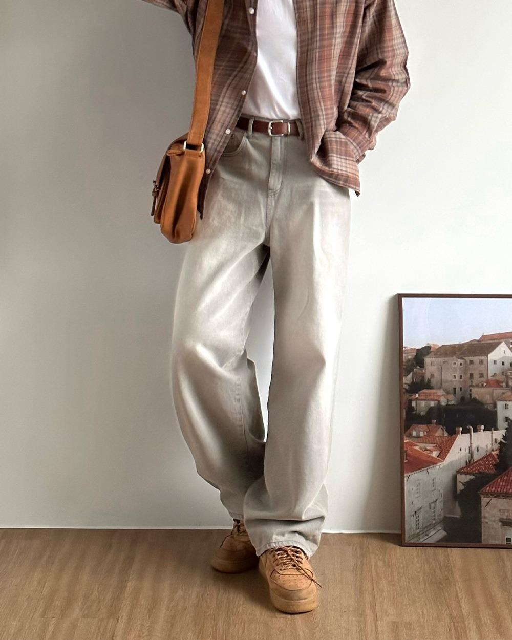 [단독진행] 솔트 데저트 데님 팬츠