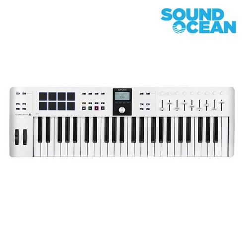 아투리아 미디컨트롤러 마스터 키보드 AT-MD-0020, KeyLab Ess..., White, 1개