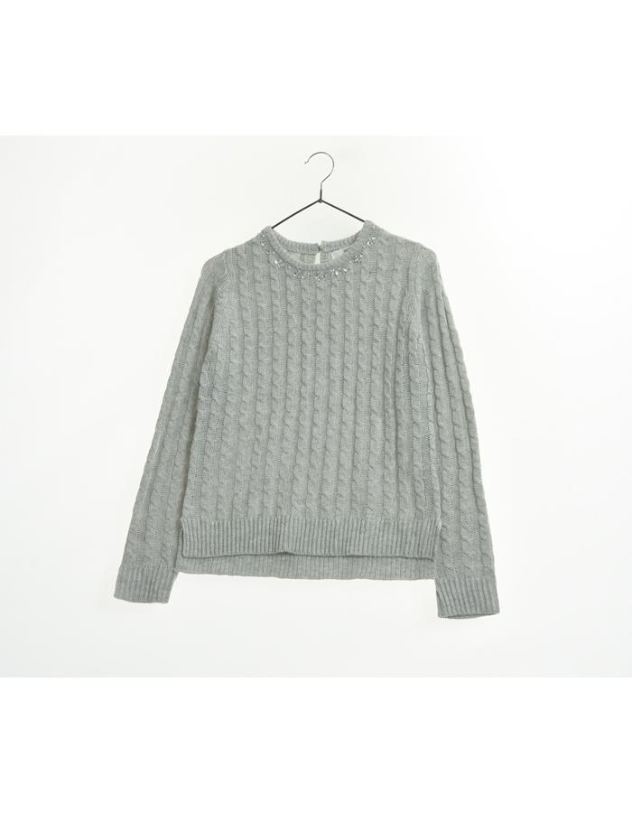 FAMO 아크릴 비즈 니트 / WOMAN M