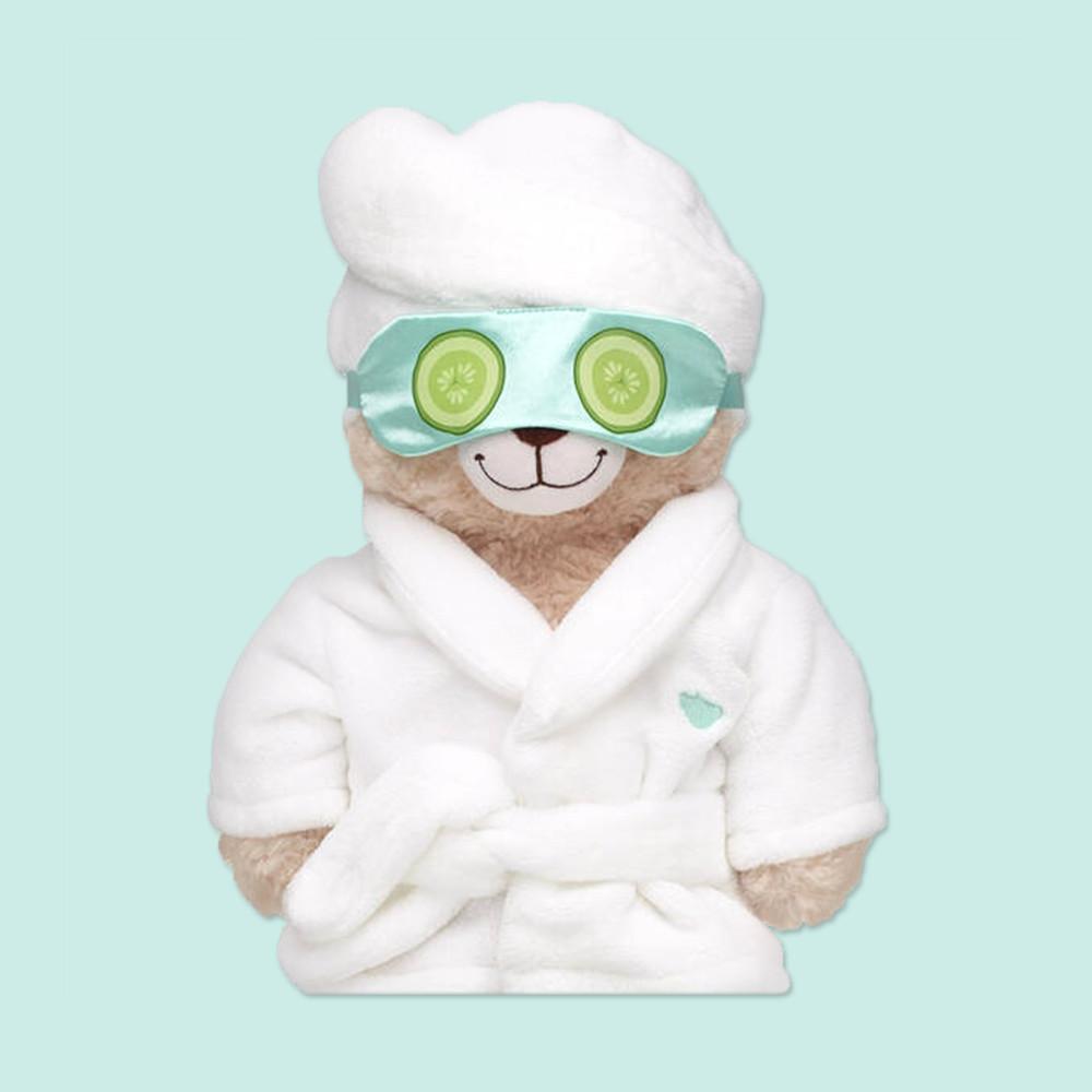 빌드어베어 샤워가운 스파 로브 세트 Build A Bear 미국 테디 곰인형 16인치 옷