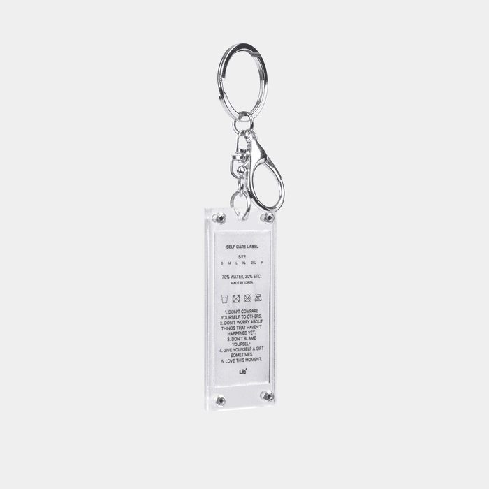 Archive Keyring : Self - Care Label