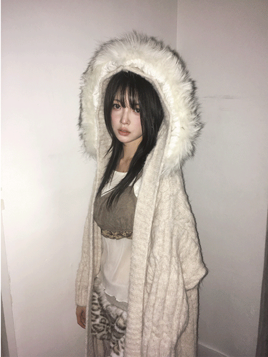 [퍼 탈부착!☃️] sapporo fur long CD