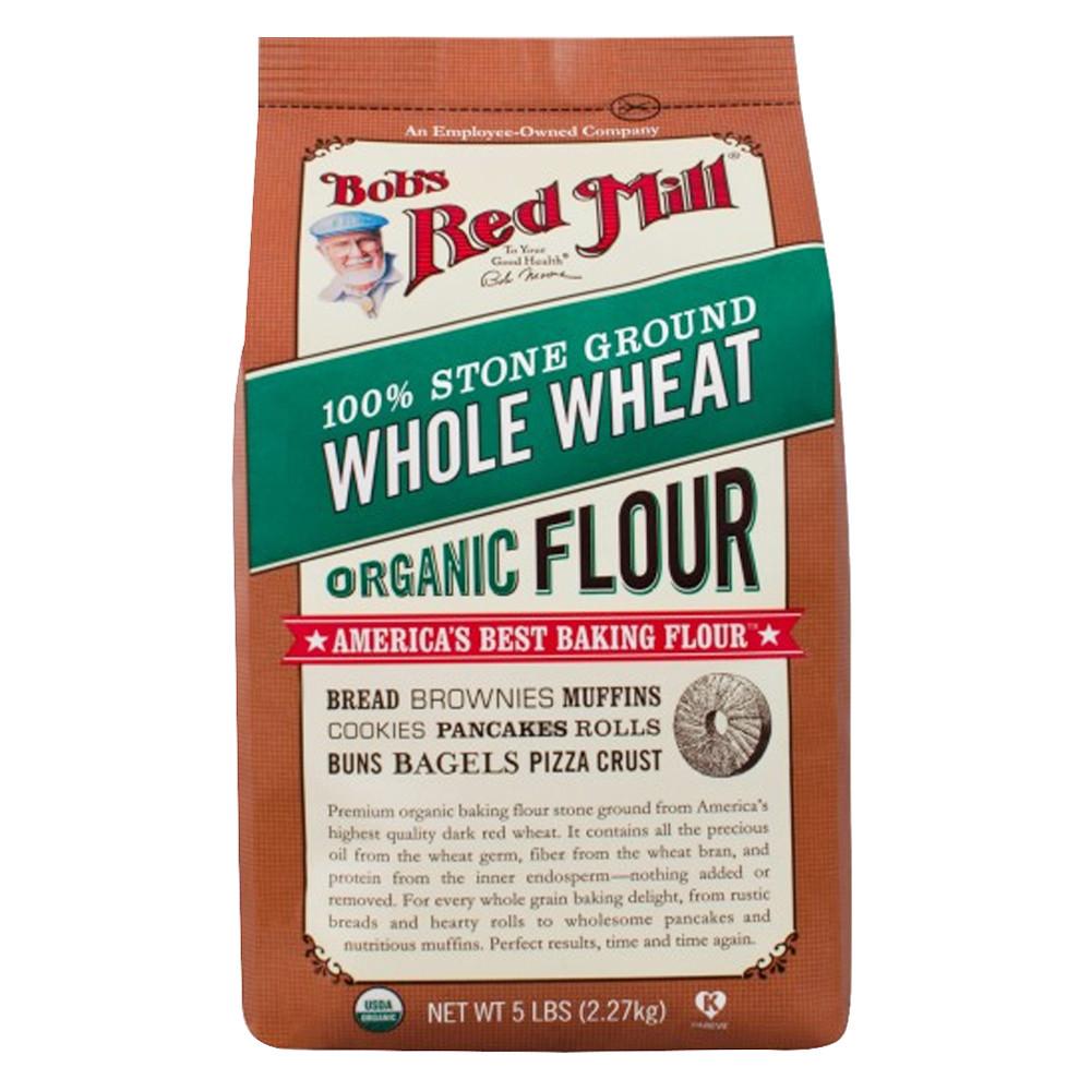 밥스레드밀 허트랜드 유기농 통밀가루 2.27kg 하트랜드