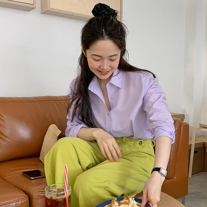 [5컬러/핏보장][MADE]베이직 소프트파스텔셔츠