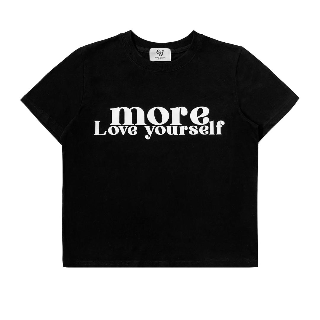 More Love Crop T-Shirts - BK