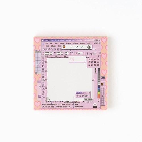let's draw memo pad_S