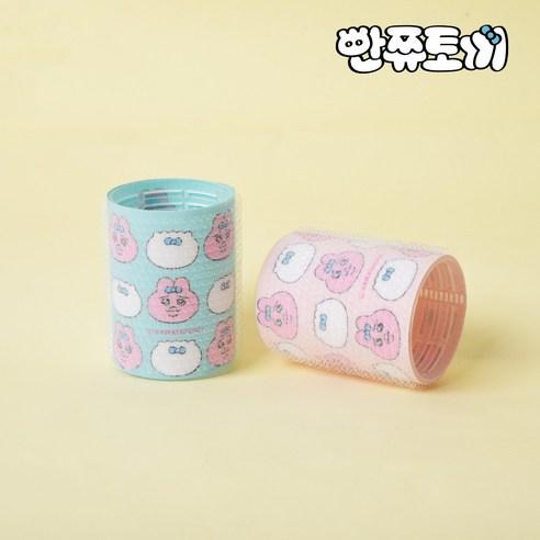 빤쮸토끼 오빤쮸우사기 캐릭터 패턴 헤어롤 2p세트 062658
