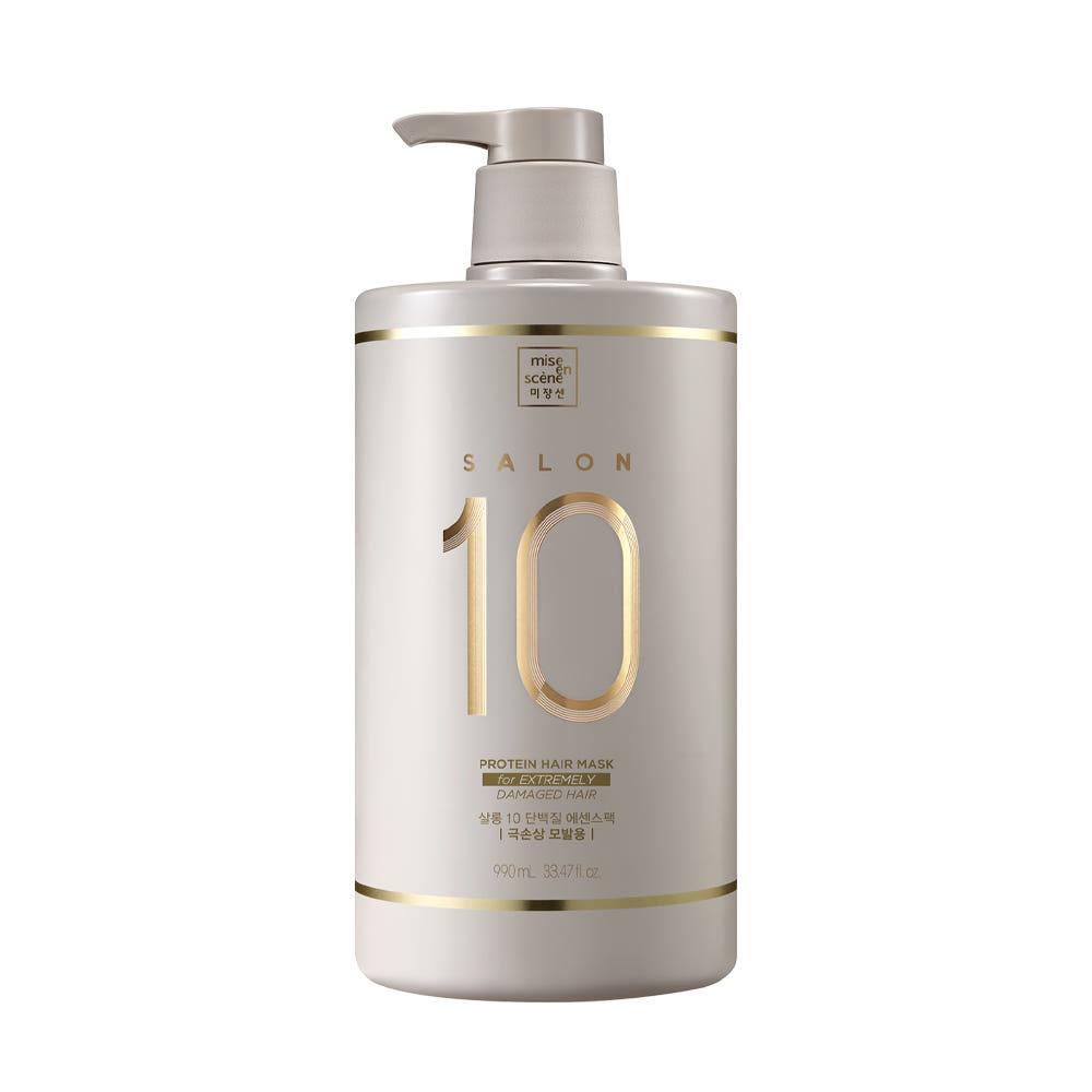 미쟝센 살롱10 단백질 대용량 에센스팩 (트리트먼트) 990ml