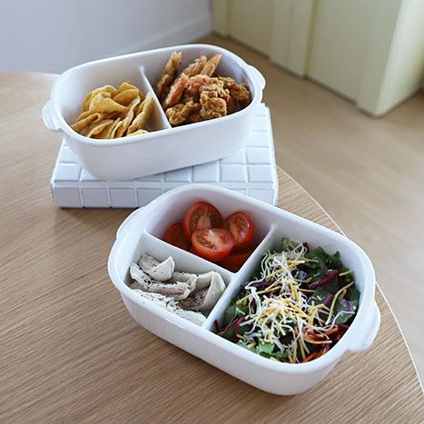 도자기 나눔 접시 식기 그릇 다이어트 식판