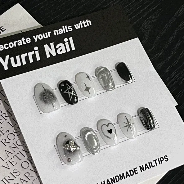 [📢신상할인/오늘출발📢] 빈티지몽환우주 수제네일팁