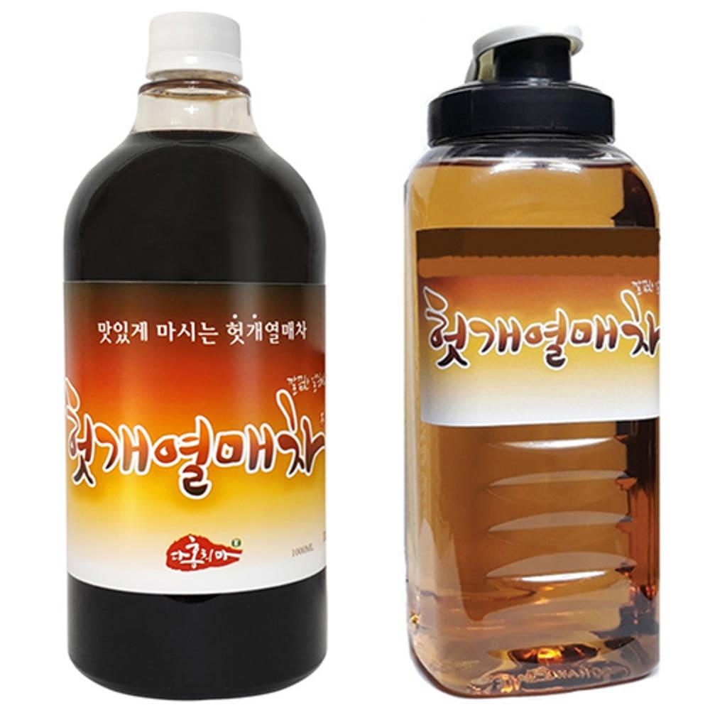 홍치마 대용량 헛개열매차 원액 엑기스 고농축 헛개수 나무 액상 1,000ml 다홍치마