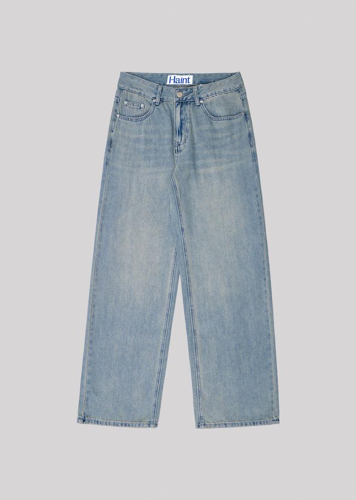LUDA VINTAGE WASHING DENIM PANTS