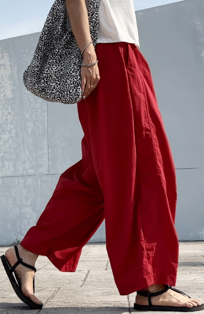 dart seam line pants