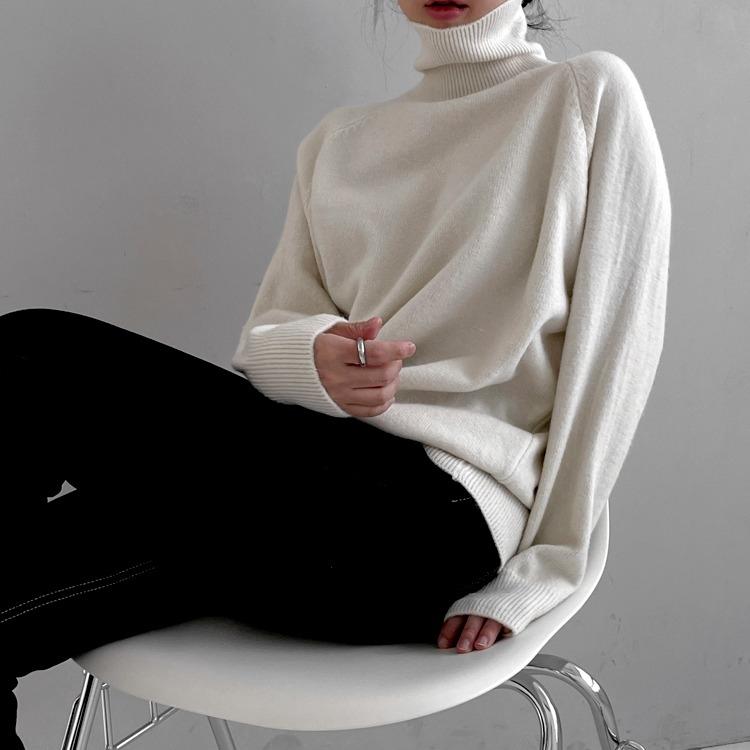 루즈핏 나그랑 울 목폴라니트