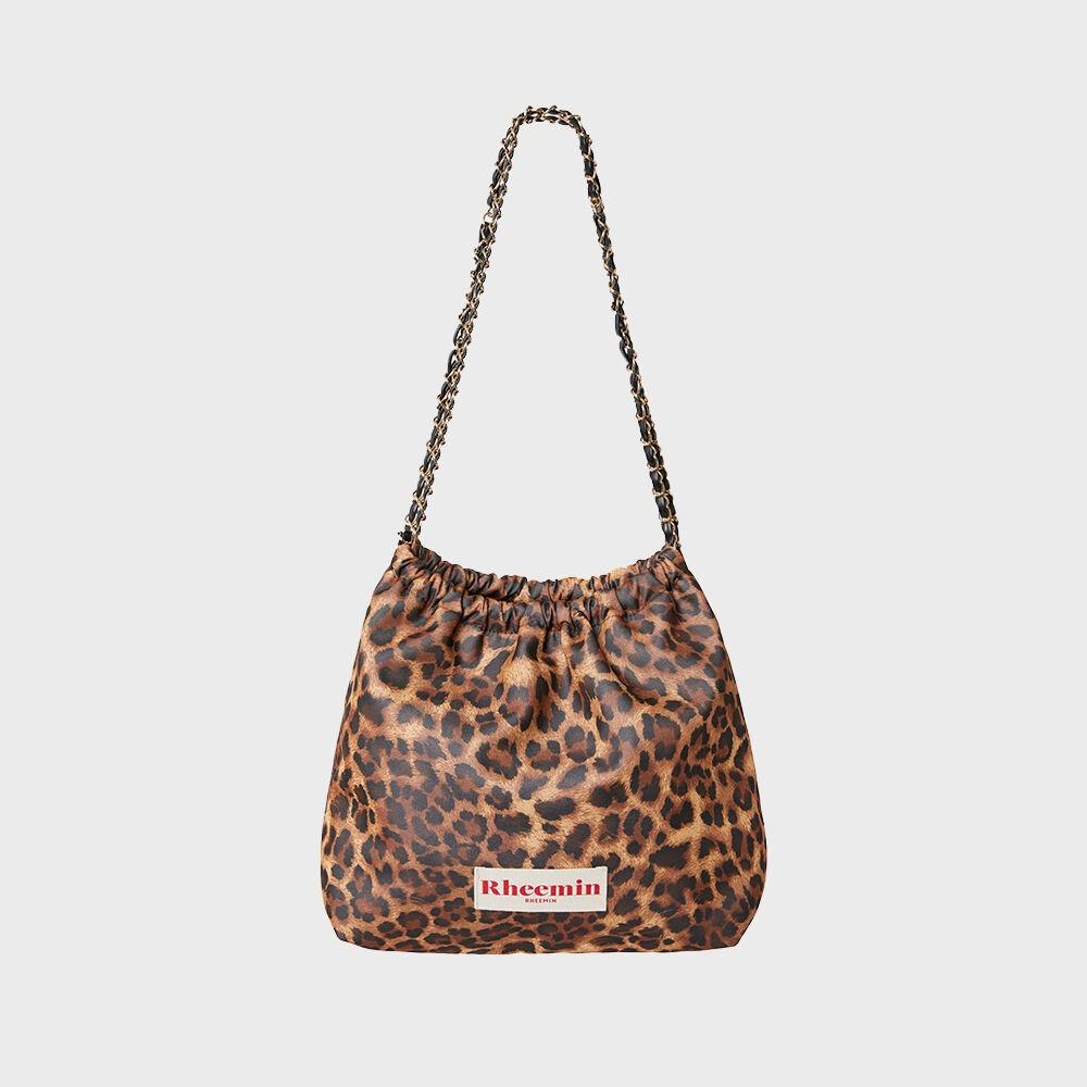 MUFFY chain - silky LEOPARD
