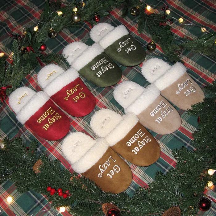 메리 허그 퍼 룸슈즈 (4색상)