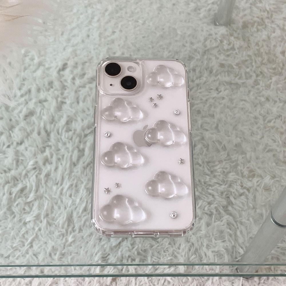 [오픈할인] Cloudy 레진 케이스 / 아이폰7/8/se2/se3