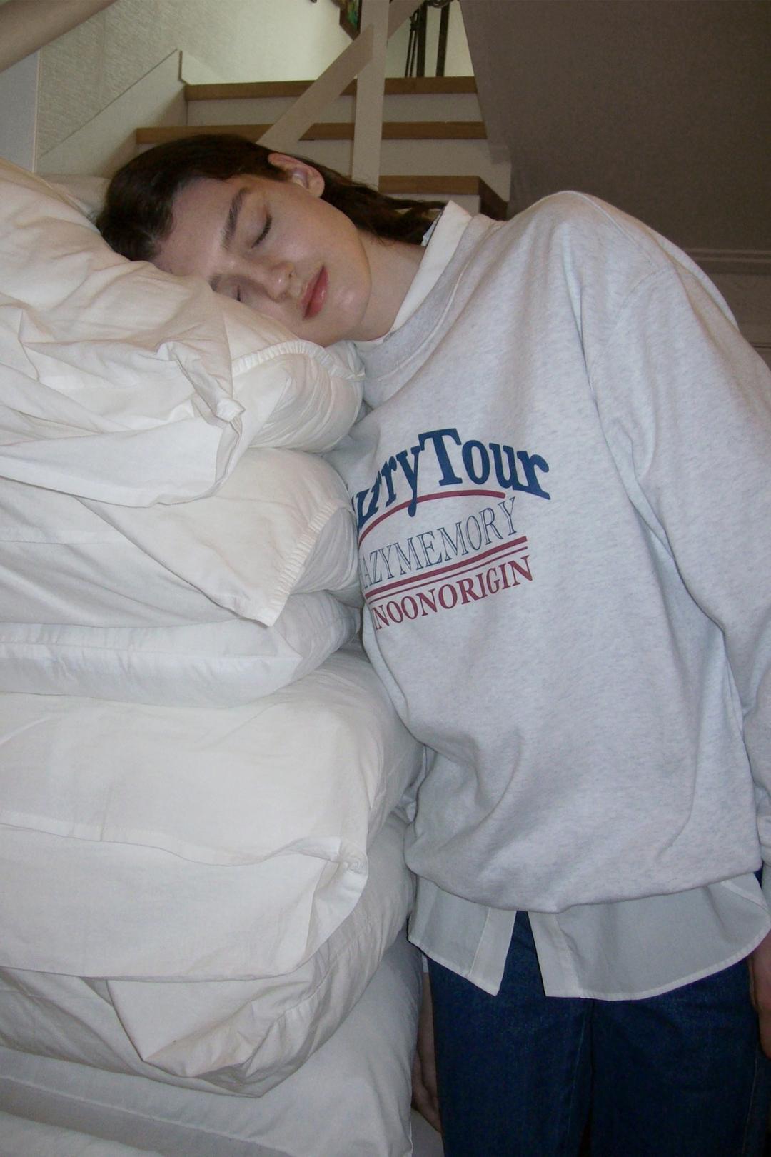 Blurry Tour Sweatshirt (Light Grey)