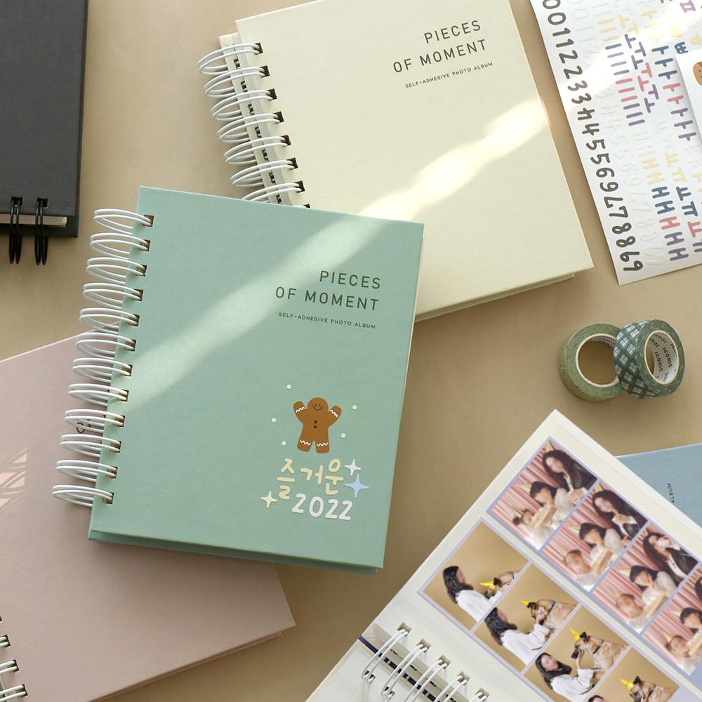 아이코닉 레터링 인생네컷 앨범 포토북 접착식 초음파 미니 커플 사진 4x6 보관함 4컷