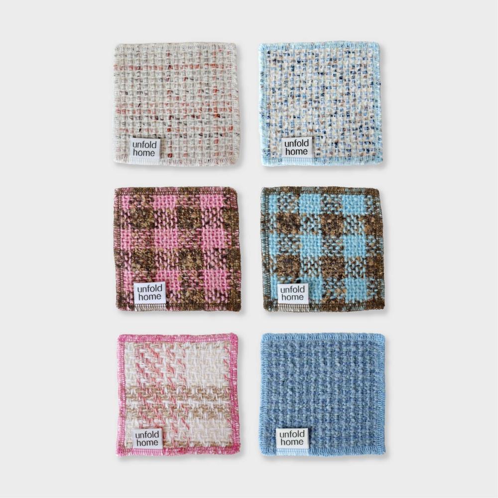 [언폴드]"코스터""선물" coaster (6colors)