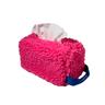 TISSUEBOX COVER WITH HANDLE PINK