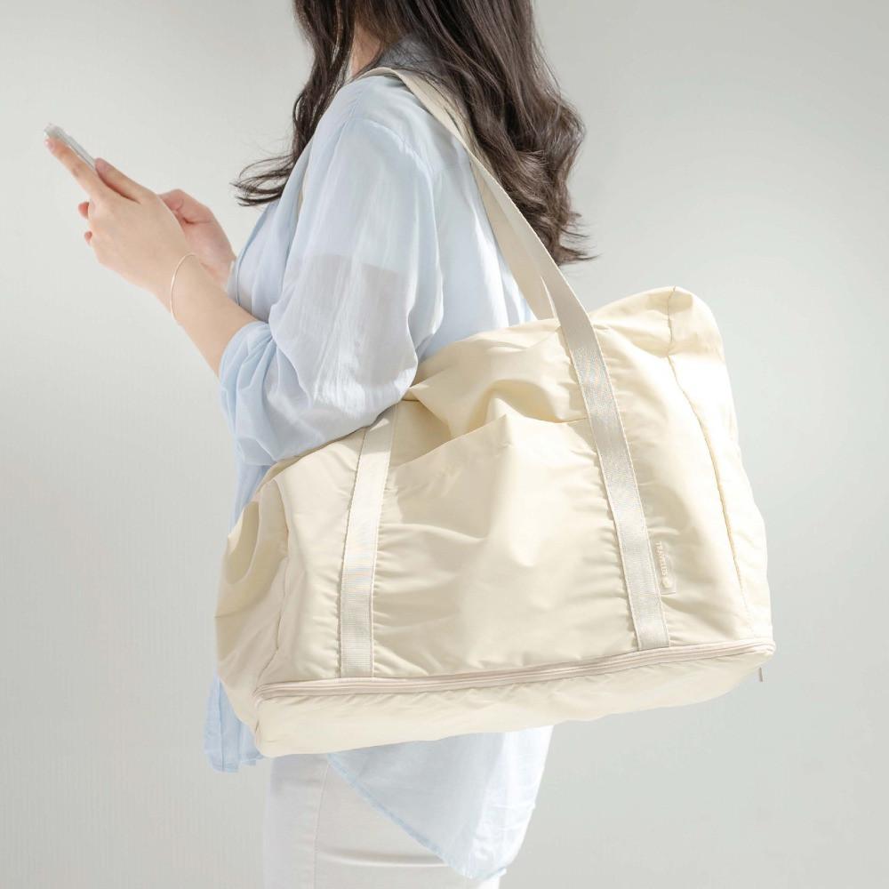 트래블러스 쇼퍼 백 확장형 v2 여성 큰 보부상 가방 장바구니 가벼운 나일론 여자 숄더