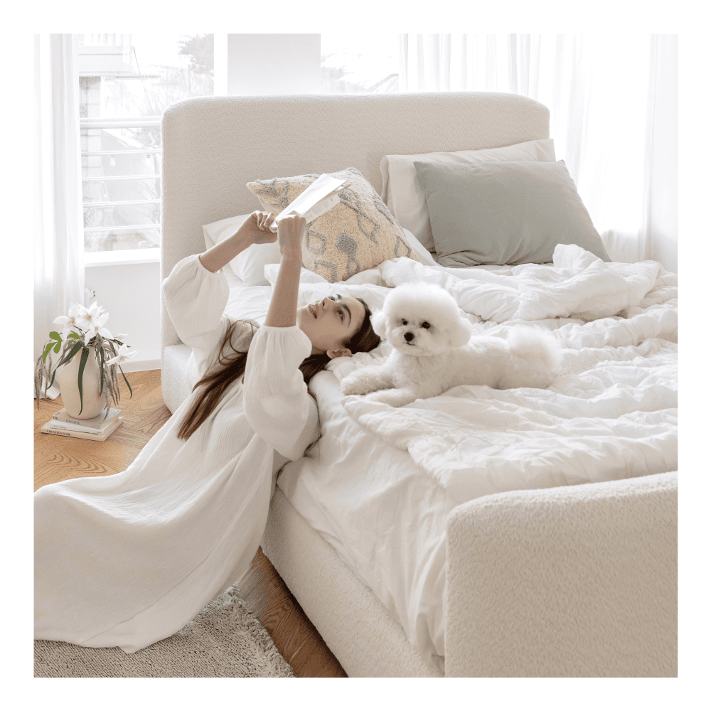 아르보르 패브릭 침대 ( SS/Q/K/LK )