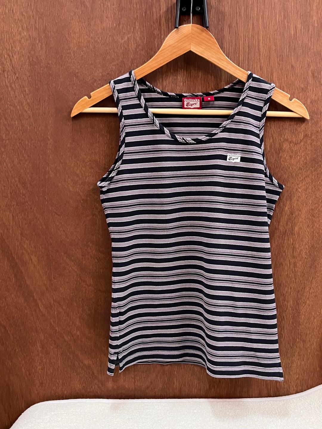 ONITSUKA TIGER logo sleeveless