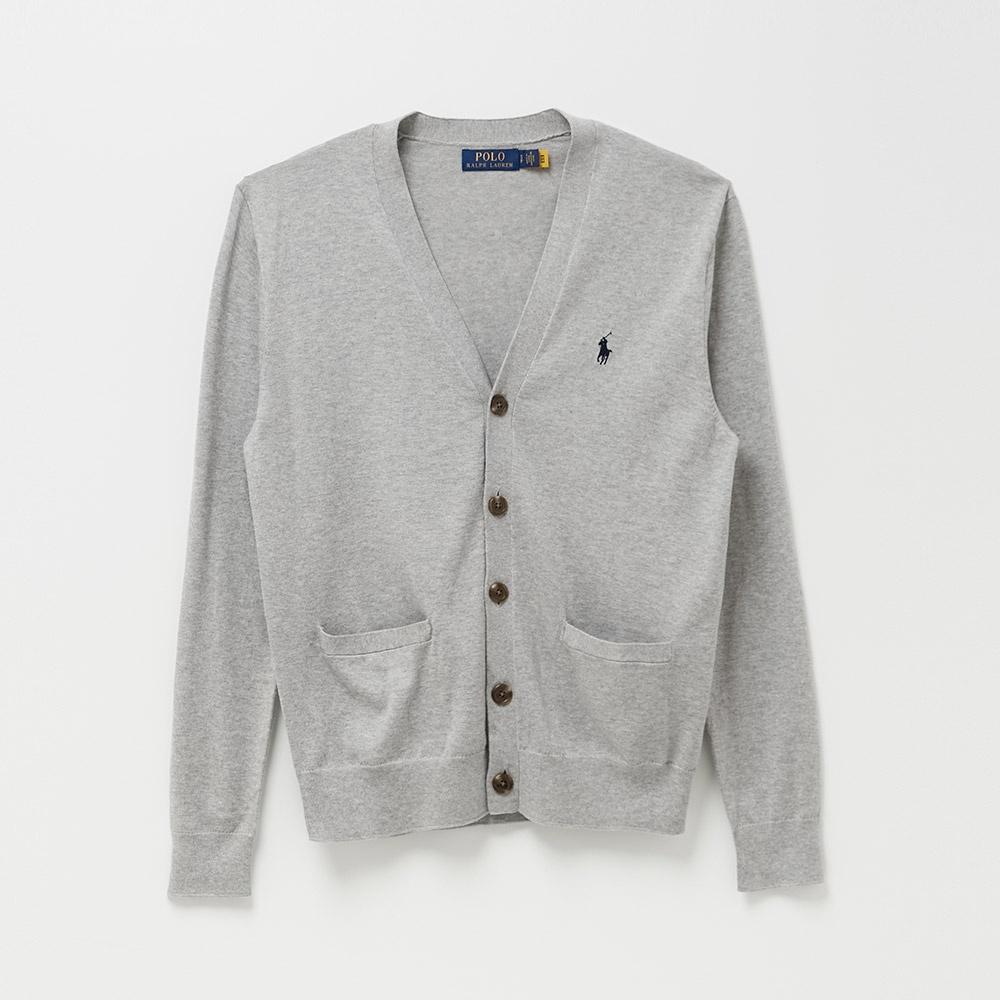 코튼 카디건 (GREY)