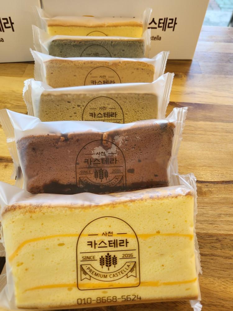 맛있는사천카스테라 단수이카스테라 퐁신퐁신 부드러운 오리지널 치즈 쑥 초코 녹차 모카 대왕카스테라