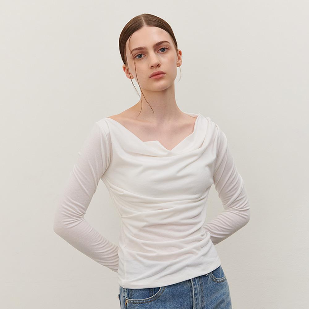 카미노 23 AW 셔링 티셔츠 아이보리