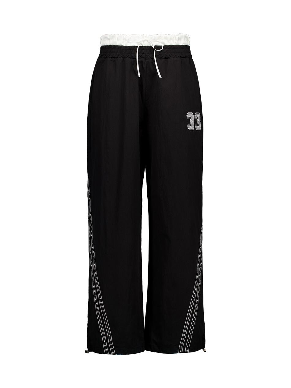 33 STAR LINE PANTS / BLACK