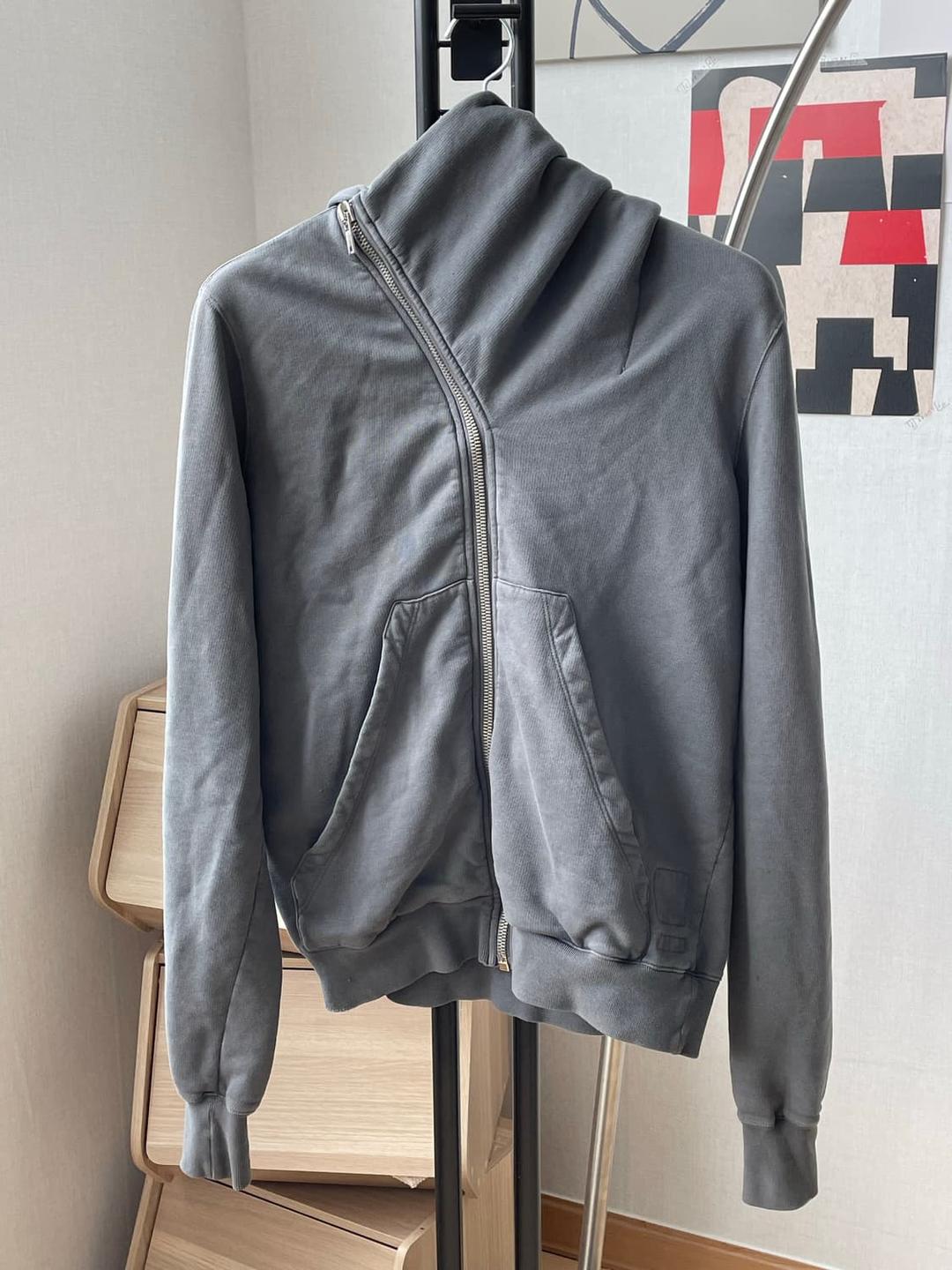 S / 릭오웬스 마운틴 후드집업 그레이 | 후루츠패밀리