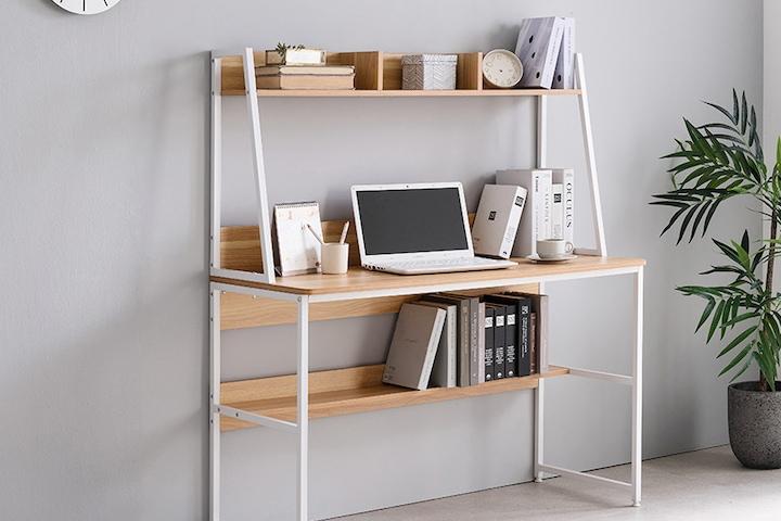 카라 선반책상 800 1000 1200 테이블 2color