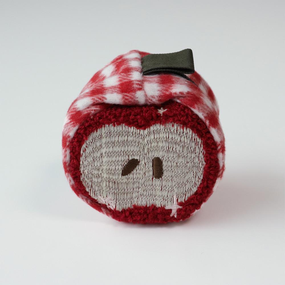 [구메구메] 체크 사과 미니 파우치
