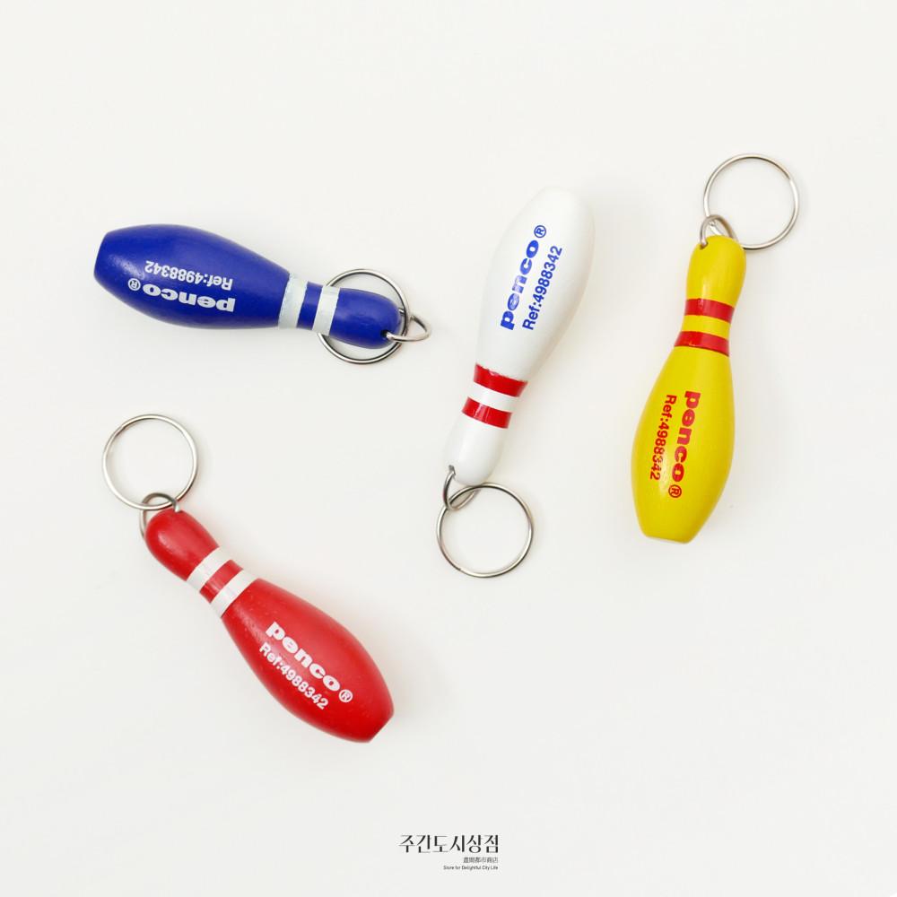 Penco BOWL POINT PEN 펜코 볼링핀 볼펜 열쇠고리 악세사리 볼링 펜