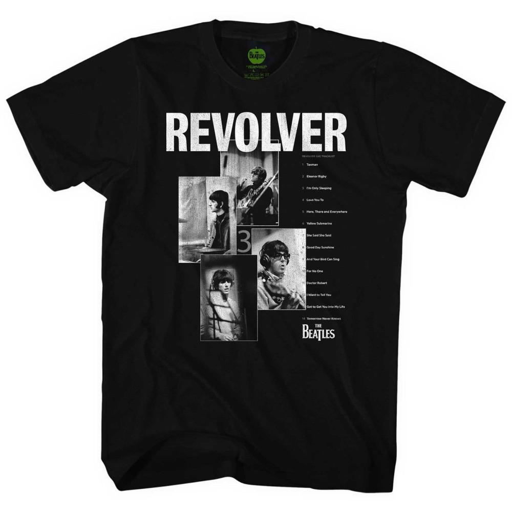 공식 THE BEATLES 더 비틀즈 Revolver Tracklist 반팔 티셔츠