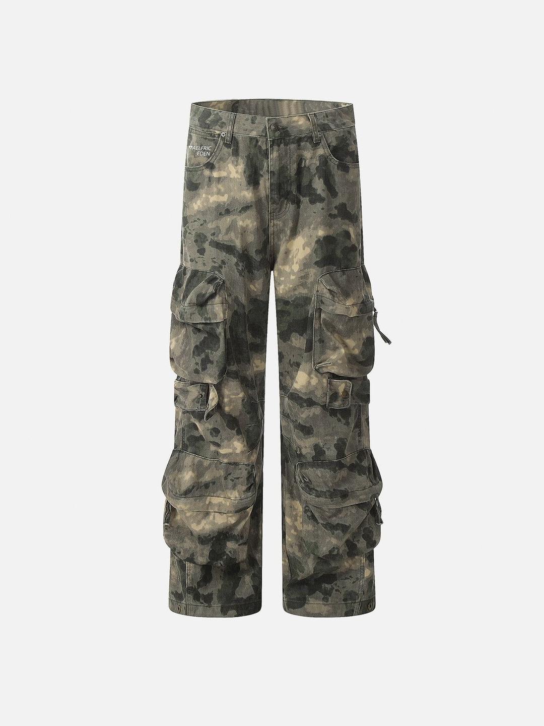 Aelfric Eden Camouflage Super Baggy Pants - Camouflage / 26