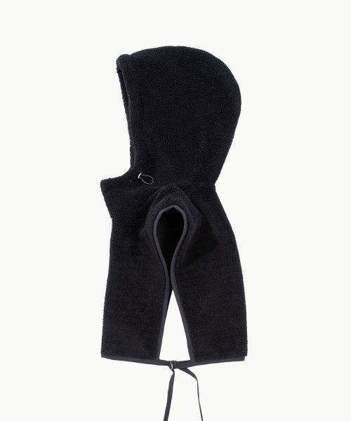 시어링 후디 베스트 / 블랙