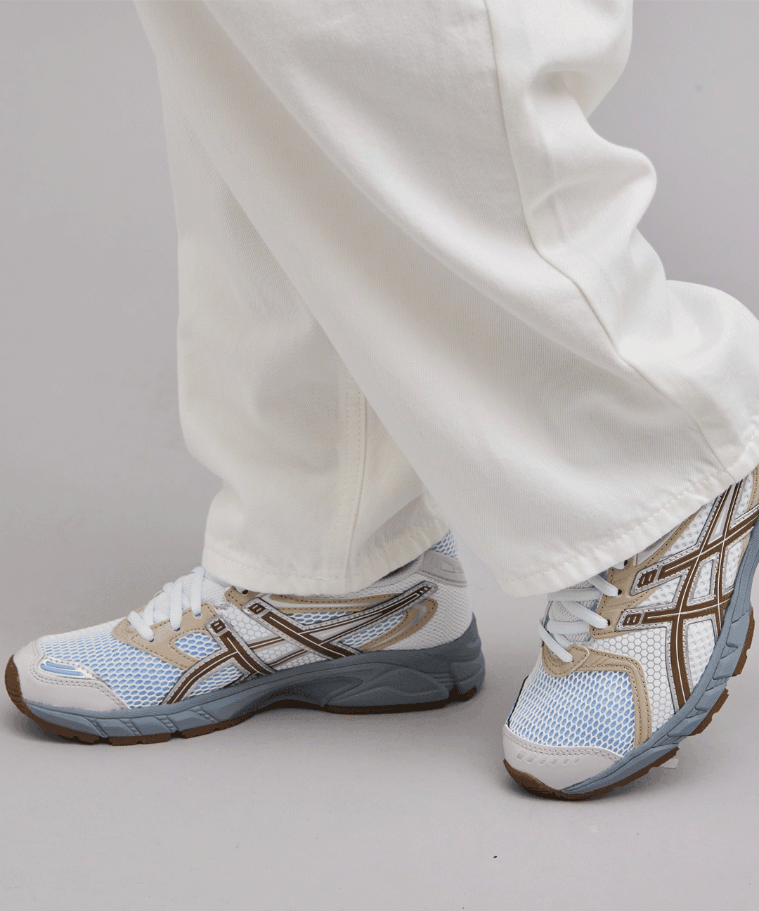 폴더 [아식스] 젤 DS 트레이너 14 에어리 블루 클레이 캐니언 1203A607-401