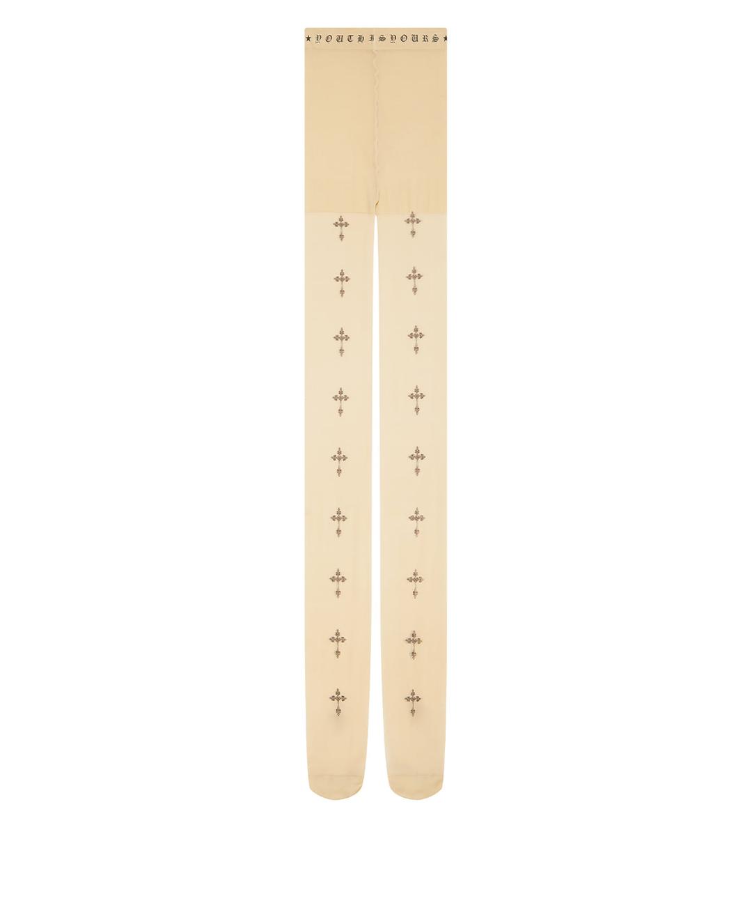 [2/20 예약배송] Y10 TATTOOED CROSS TIGHTS(SKIN)